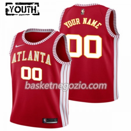 Canotte Bambino Atlanta Hawks Personalizzate Nike Classic Edition Swingman